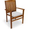 Teak Stacking Chair