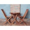 3-Piece Teak Bistro Table Set