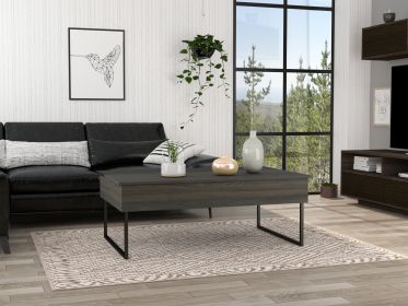 Suffolk Rectangle Lift Top Coffee Table Carbon Espresso - as Pic