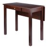 Perrone High Table with Drop Leaf; Walnut - 94838