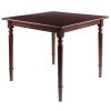 Mornay Square Dining Table; Walnut - 94736