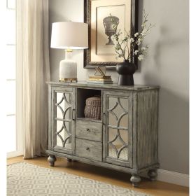 Velika Console Table in Weathered Gray XH - 90282