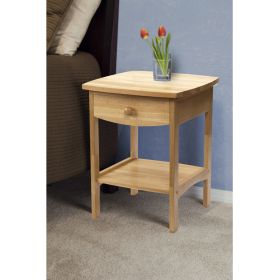 Claire Accent Table Natural Finish - 82218