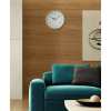 Seiko 12" Kuota Round Wall Clock, Golden Color Frame, Analog, Quartz, Battery Operated, Traditional QHA007GLH - Seiko