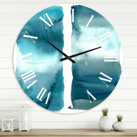 Designart 1 in Modern,Contemporary Wall Clock - Designart