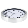 Everyday Home 12 Inch Brushed Aluminum Wall Clock - Everyday Home