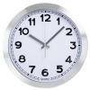 Everyday Home 12 Inch Brushed Aluminum Wall Clock - Everyday Home