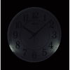 Seiko 13 inch Luminous Round Wall Clock, Brown & White, QXA788BLH, Quartz Analog - Seiko