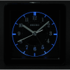 Seiko Gatsby Bedside Alarm Clock, White, Quartz, Analog, QHE082WLH - Seiko