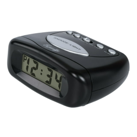 Equity 31003 Small Black Battery-Powered Digital Alarm Clock - Equity by La Crosse