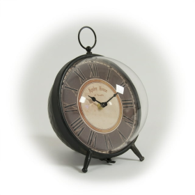 Round Iron Clock - Zentique