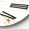 Designart 1 in Quartz Modern/Contemporary Wall Clock - Designart