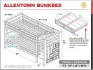 ACME Allentown Bunk Bed (Twin/Twin & Storage) in Espresso 10170W - as Pic