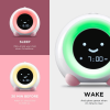 LittleHippo MELLA Ready To Rise Children's Sleep Trainer Night Light and Sleep Sounds Machine Alarm Clock - LittleHippo