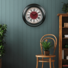 La Crosse Clock 18-inch Oil-Rubbed Bronze Barton Classic Quartz Analog Wall Clock, 404-3045B - La Crosse Technology