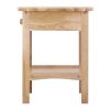 Claire Accent Table Natural Finish - 82218
