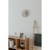 Umbra Ribbon Modern Metal Wall Clock Silent Analog Battery Operated Quartz Movement Steel - Umbra