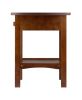 Claire Accent Table Anitque Walnut Finish - 94918