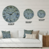 Designart 'Transparent Waves With Sunny Water Reflecting Gentle Sunshine II' Modern Wood Wall Clock - Designart