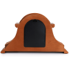 Bedford Clock Collection Mahogany Cherry Mantel Clock with Chimes - Bedford Clocks