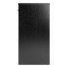 Squamish Accent table with 1 Drawer; Black Finish - 20914