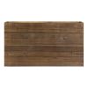 Betsy 42 Inch Reclaimed Wood Rectangle Farmhouse Coffee Table With Storage, Iron Legs, Natural Brown - as Pic