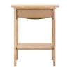 Claire Accent Table Natural Finish - 82218