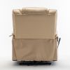 Lounge chair lift chair relax sofa chair sitting room furniture sitting room power supply elderly electric lounge chair (180 degree lying flat) - as P