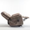 Lounge chair lift chair relax sofa chair living room furniture living room power elderly electric lounge chair (oversize, hidden cup holder) - as Pic
