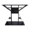 Hub-Atlantic Phoenix Media Stand Entertainment Center for TV, Audio Video Components, Stereo Equipment, Gaming Consoles, Streaming Devices, Black - as
