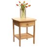 Claire Accent Table Natural Finish - 82218