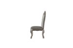 ACME Dresden Side Chair (Set-2), Vintage Bone White & PU 68172 - as Pic