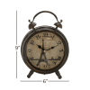 Eiffel Tower Clock with Bell Style Top