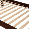 Stairway Twin-Over-Twin Bunk Bed with Storage and Guard Rail for Bedroom, Dorm - Espresso