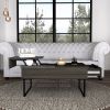 Westover Rectangle Lift Top Coffee Table Carbon Espresso and Onyx - as Pic