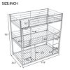 Space-Saving Metal Triple Bunk Bed, Twin Size, Sleek Silver Finish - Silver
