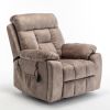 Lounge chair lift chair relax sofa chair living room furniture living room power elderly electric lounge chair (oversize, hidden cup holder) - as Pic