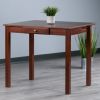 Perrone High Table with Drop Leaf; Walnut - 94838