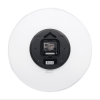 Seiko 13 " Wooden White Pax Wall Clock, White Round Ash, Analog, Quartz QXA765WLH - Seiko