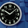 Seiko 10.25-in Glow in the Dark Wall Round Wall Clock Quartz Analog QXA435SLH - Seiko