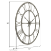 Samson Metal Wall Clock - Aspire Home Accents