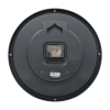 Seiko 12" Kuota Round Quartz Traditional Wall Clock Black Frame Analog QHA007JLH - Seiko