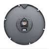 Seiko Stylish, Round, Noir Marble-Look Quartz Wall Clock, Round, Black, QXA760PLH - Seiko