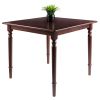 Mornay Square Dining Table; Walnut - 94736