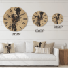 Designart 'Girl Playing Jazz Trumpet' Modern Wood Wall Clock - Designart