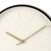 Better Homes & Garden 20" Round Indoor Modern Black Analog Wall Clock - Better Homes & Gardens
