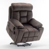 Recliners Lift Chair Relax Sofa Chair Livingroom Furniture Living Room Power Electric Reclining for Elderly - as Pic