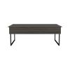 Suffolk Rectangle Lift Top Coffee Table Carbon Espresso - as Pic