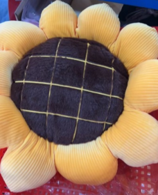Bed and Breakfast Cushion Small Daisy Petal Cushion (Option: Sunflower-70cm)