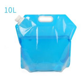 PVC Outdoor Camping Hiking Foldable Portable Water Bags Container (Option: 10L)